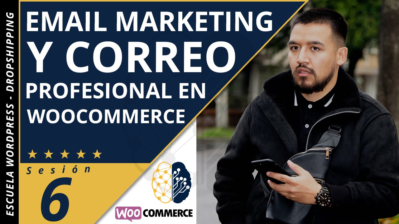Email marketing y correo profesional woocommerce